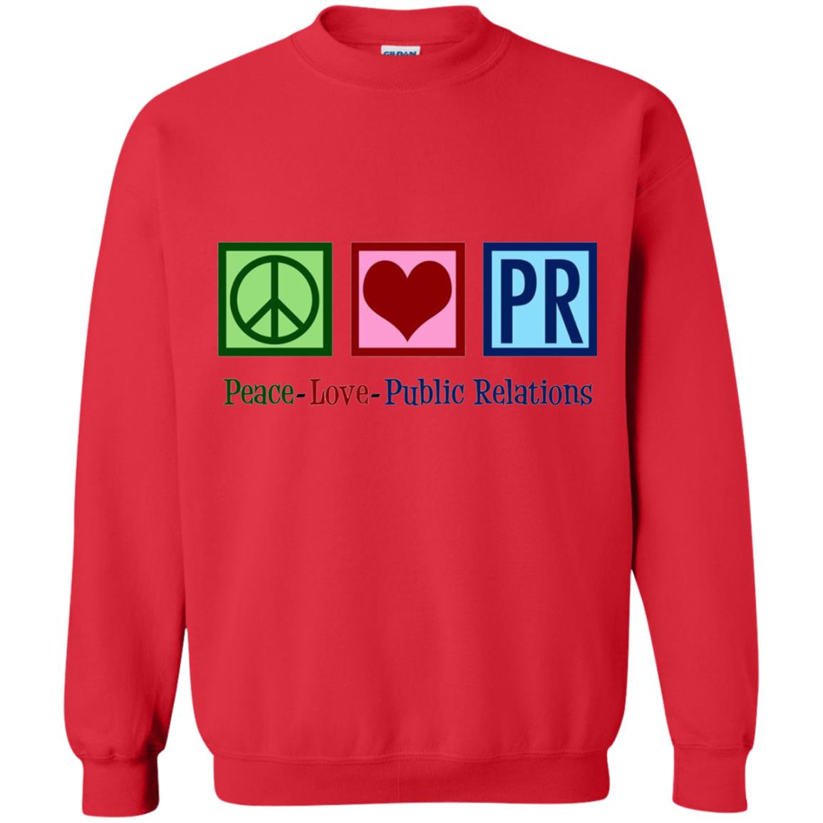 Cool Pr Public Relations T-shirt Red