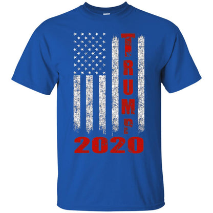 American Flag Vintage Design Trump 2020 T-shirt Royal