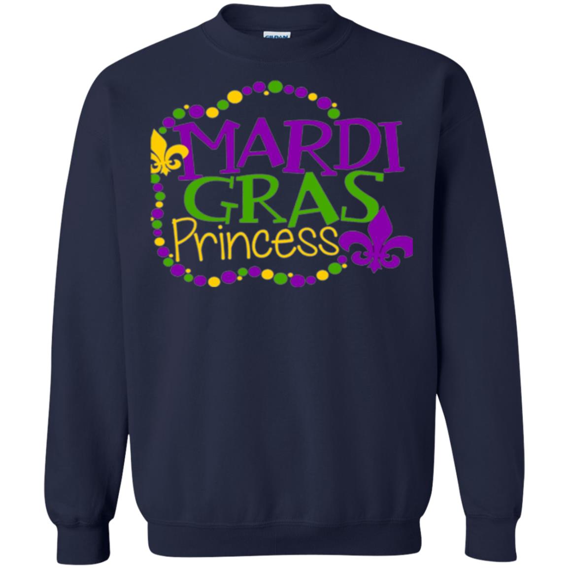 Mardi Gras Princess T-shirt Navy