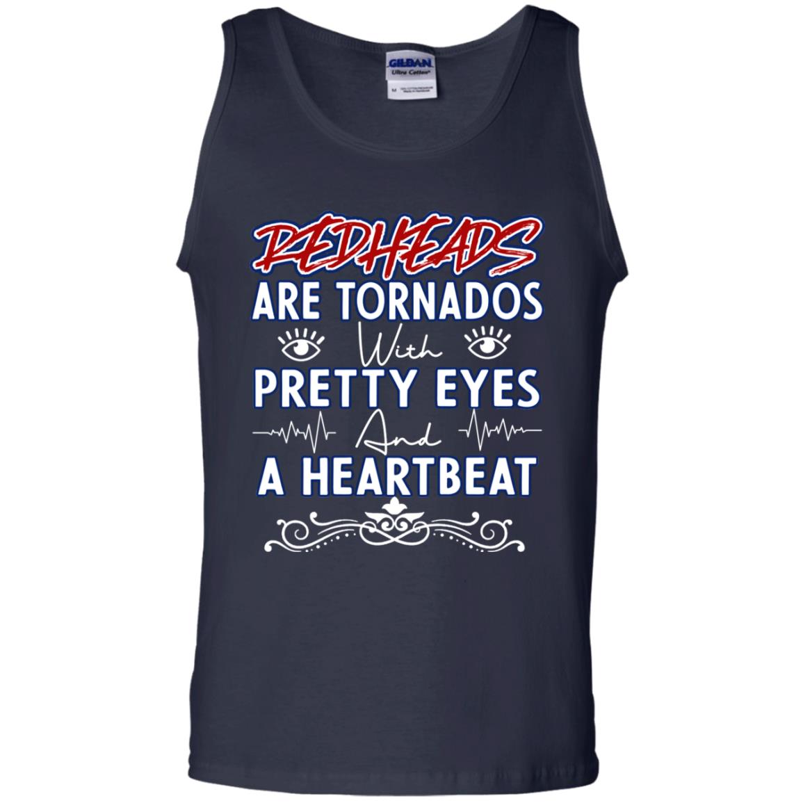 Redheads Are Tornados With Pretty Eyes And A Heartbeat Shirt Navy