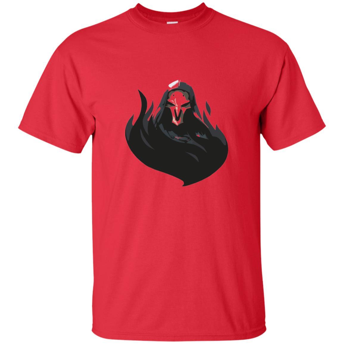 Overwatch Reaper Blossom Spray T-Shirt Red