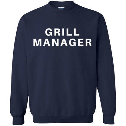 Grill Manager Cooking T-shirt Navy