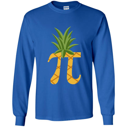 Parody Of Pi Pineapple Funny Pi Day T-shirt Royal