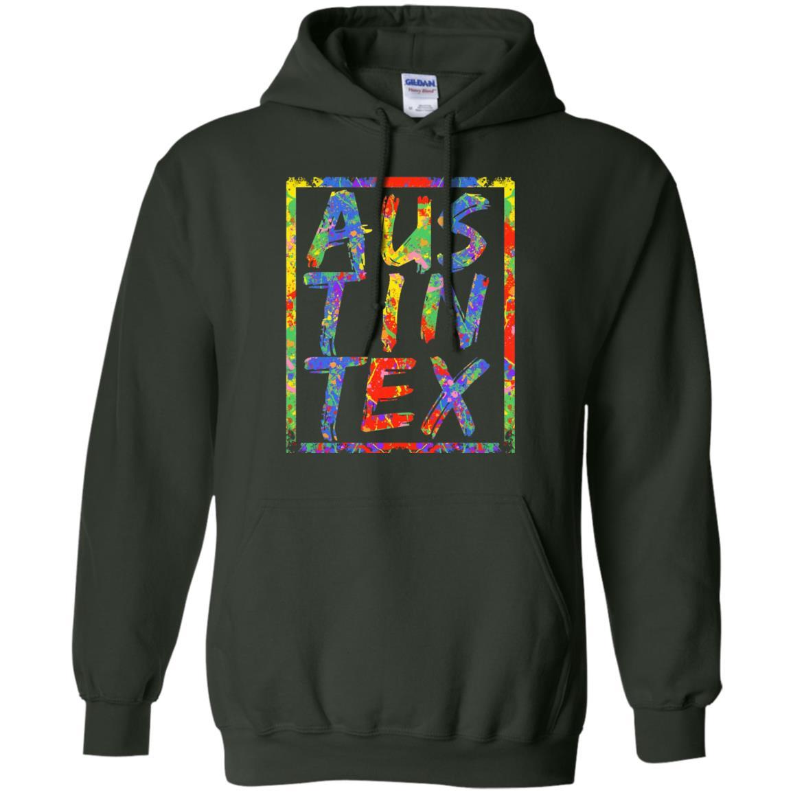 Austin Texas T-shirt Forest Green