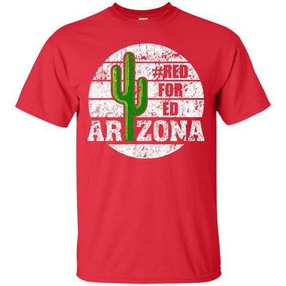 Vintage Red For Ed Arizona Cactus Lover Shirt Red