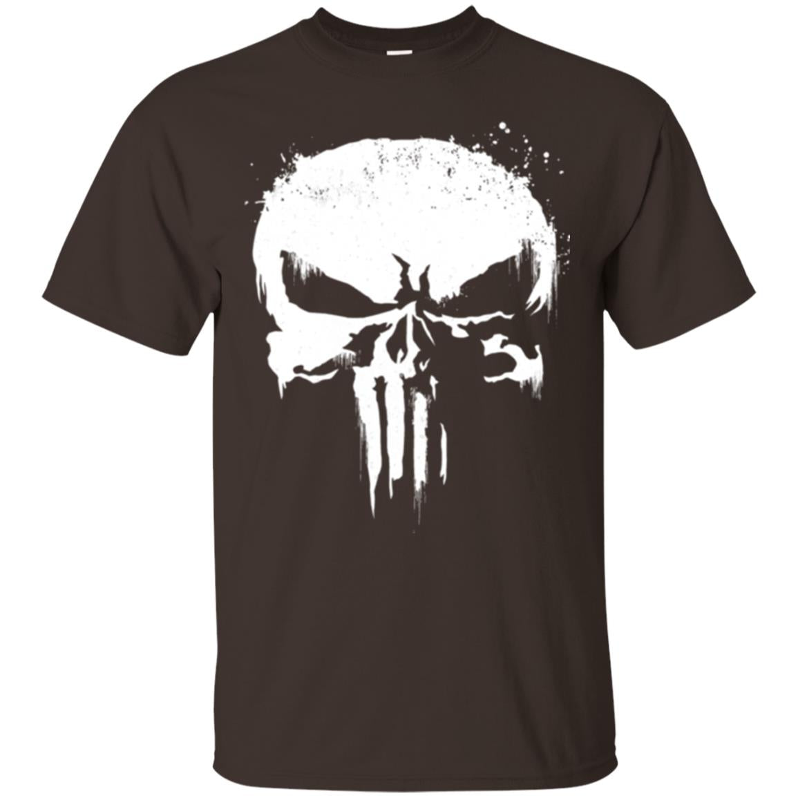 Skull T-shirt Dark Chocolate