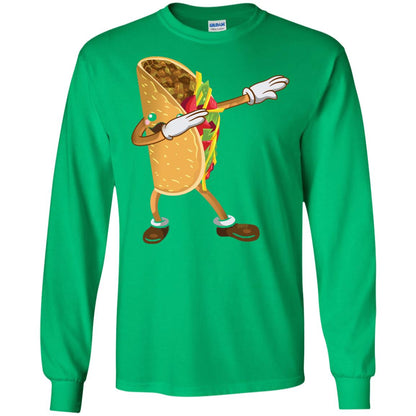 Dabbing Taco Shirt Funny Cinco De Mayo 2018 Irish Green