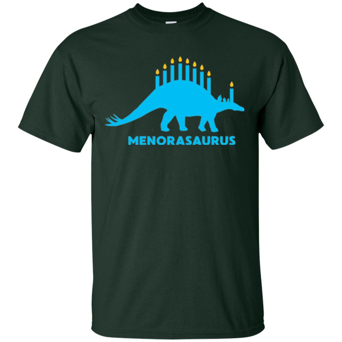 Dinosaur T-shirt Menorasaurus Forest Green