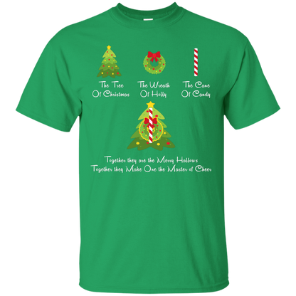 The Tree Of Christmas T-Shirt Irish Green