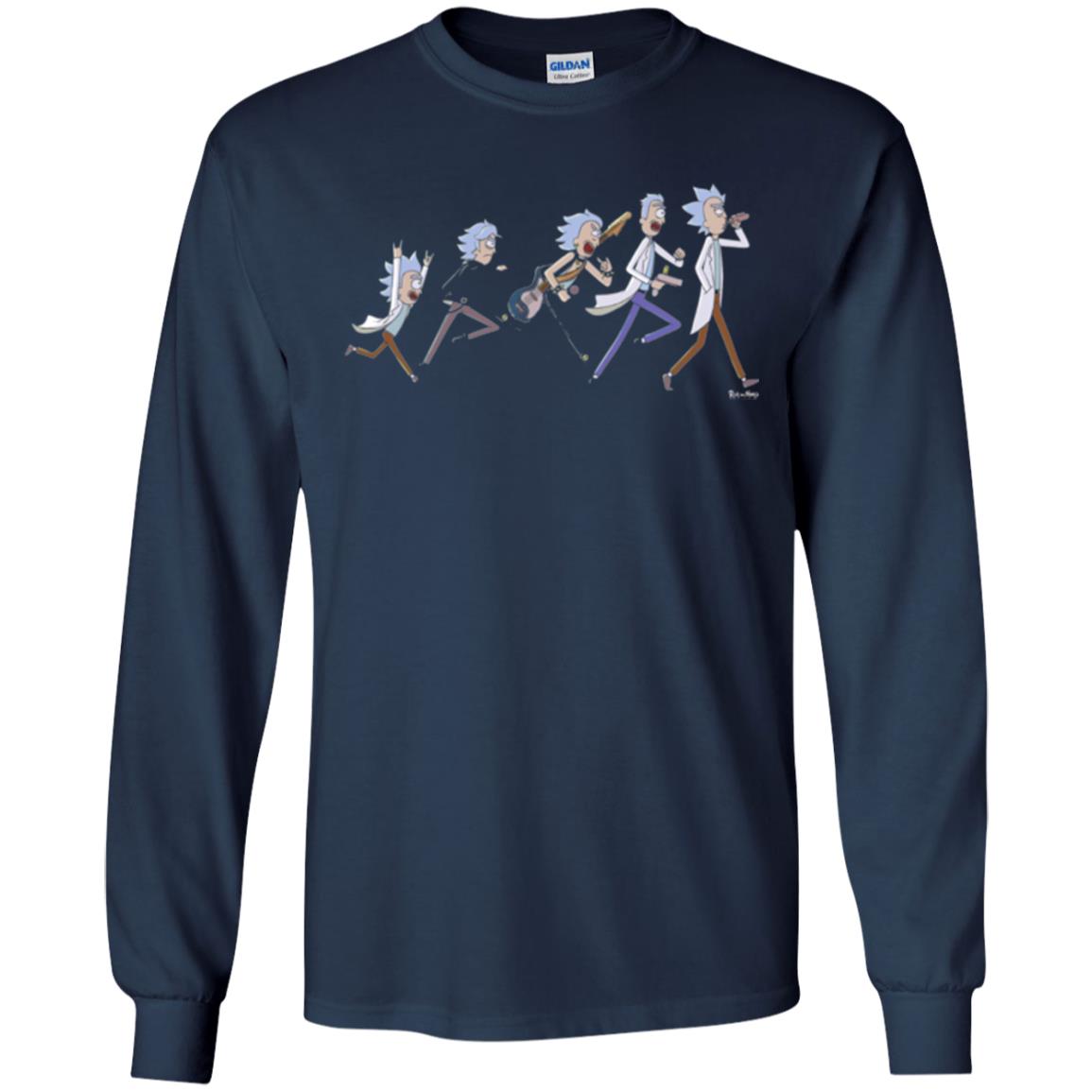 Rick And Morty T-shirt The Life Of Rick Navy