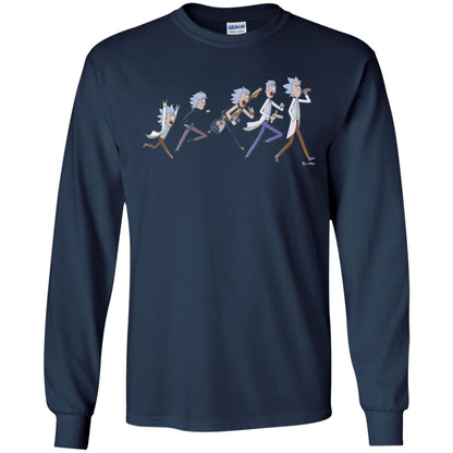 Rick And Morty T-shirt The Life Of Rick Navy