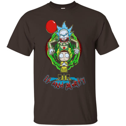 It And Morty Shirt Dark Chocolate