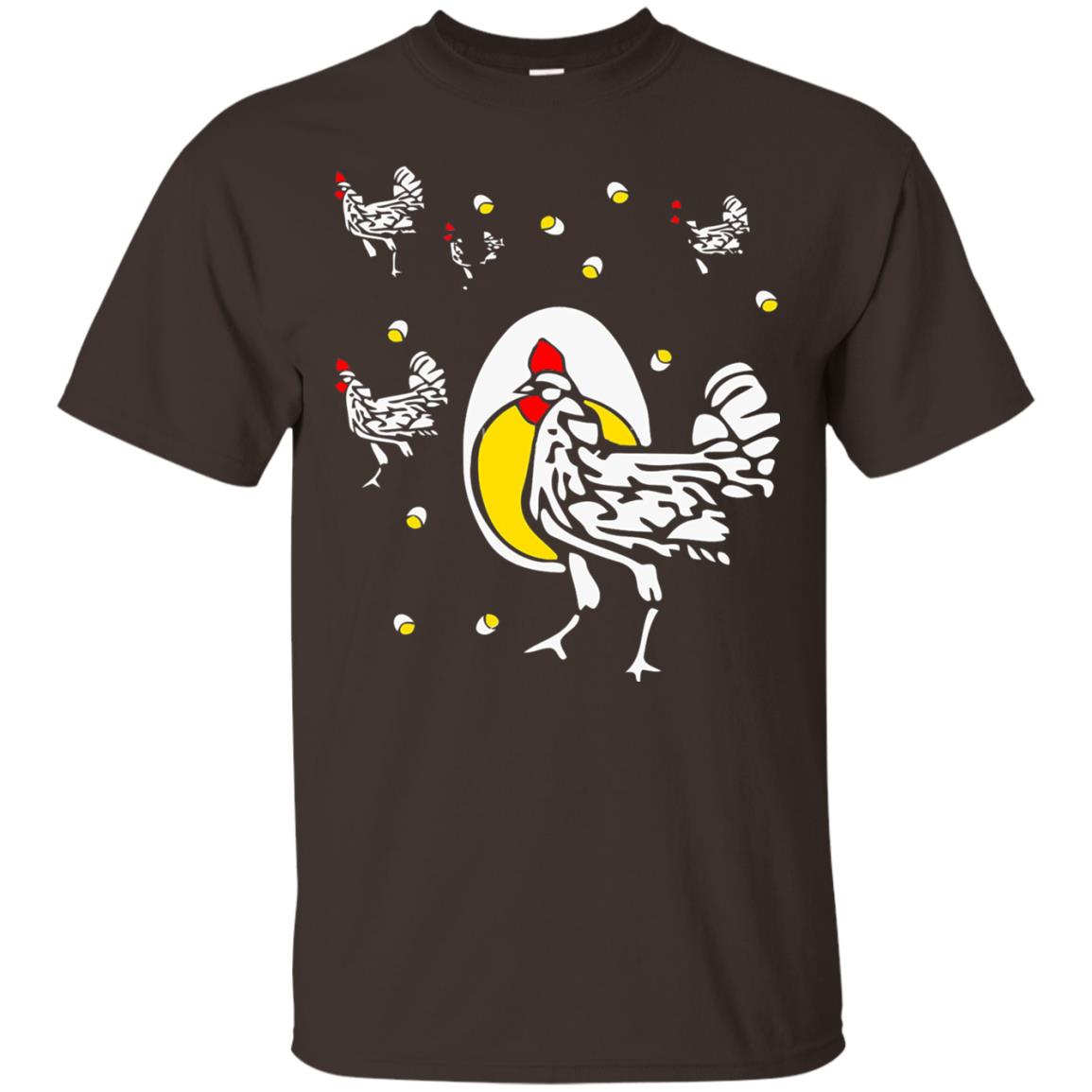 Chicken Shirt Roseanne T-shirt Dark Chocolate
