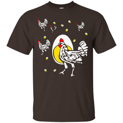 Chicken Shirt Roseanne T-shirt Dark Chocolate