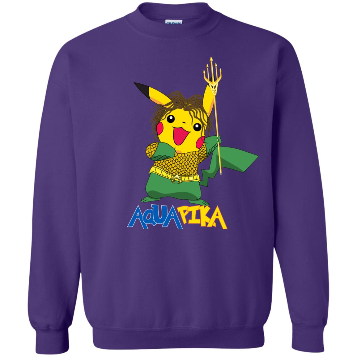 Aquapika Aquaman Piakachu Fan Shirt Purple