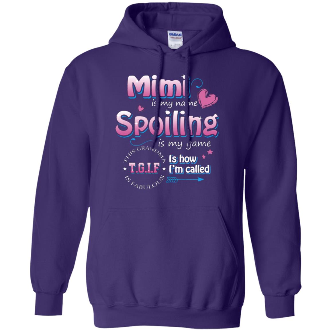 Mimi Is My Name Spoiling Is My Game Tgif I How I Called Mimi Shirt Purple