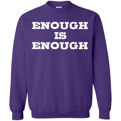 Enough Is Enough Gun Control T-shirt Purple