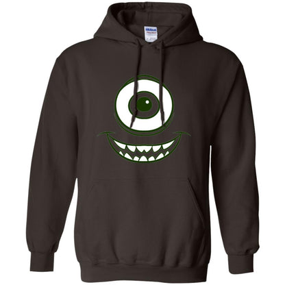 Cartoon T-shirt Mike Wazowski Eye Graphic Dark Chocolate