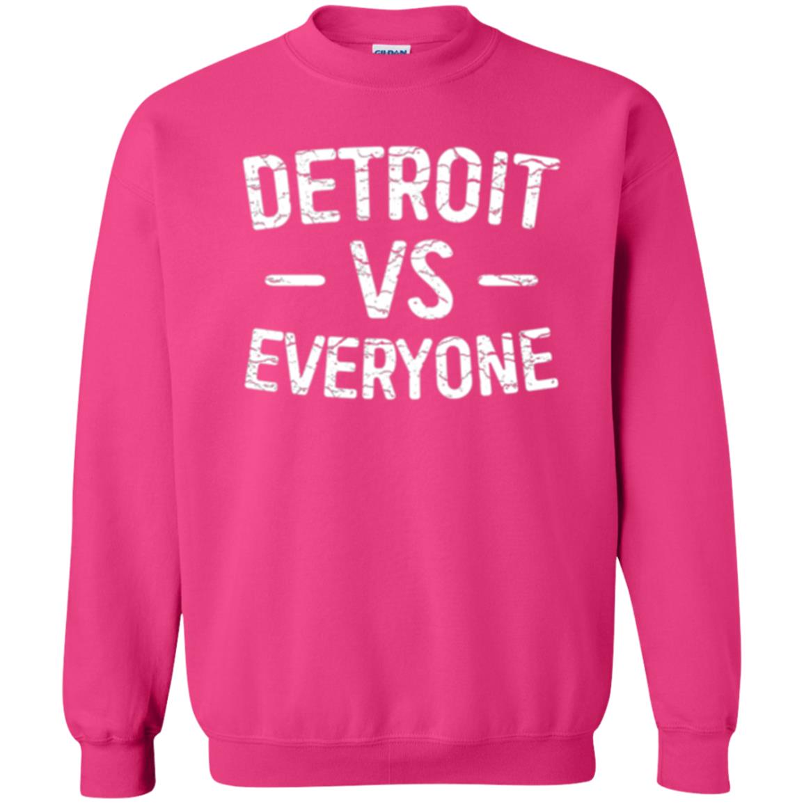 Detroit Vs Everyone T-shirt Heliconia