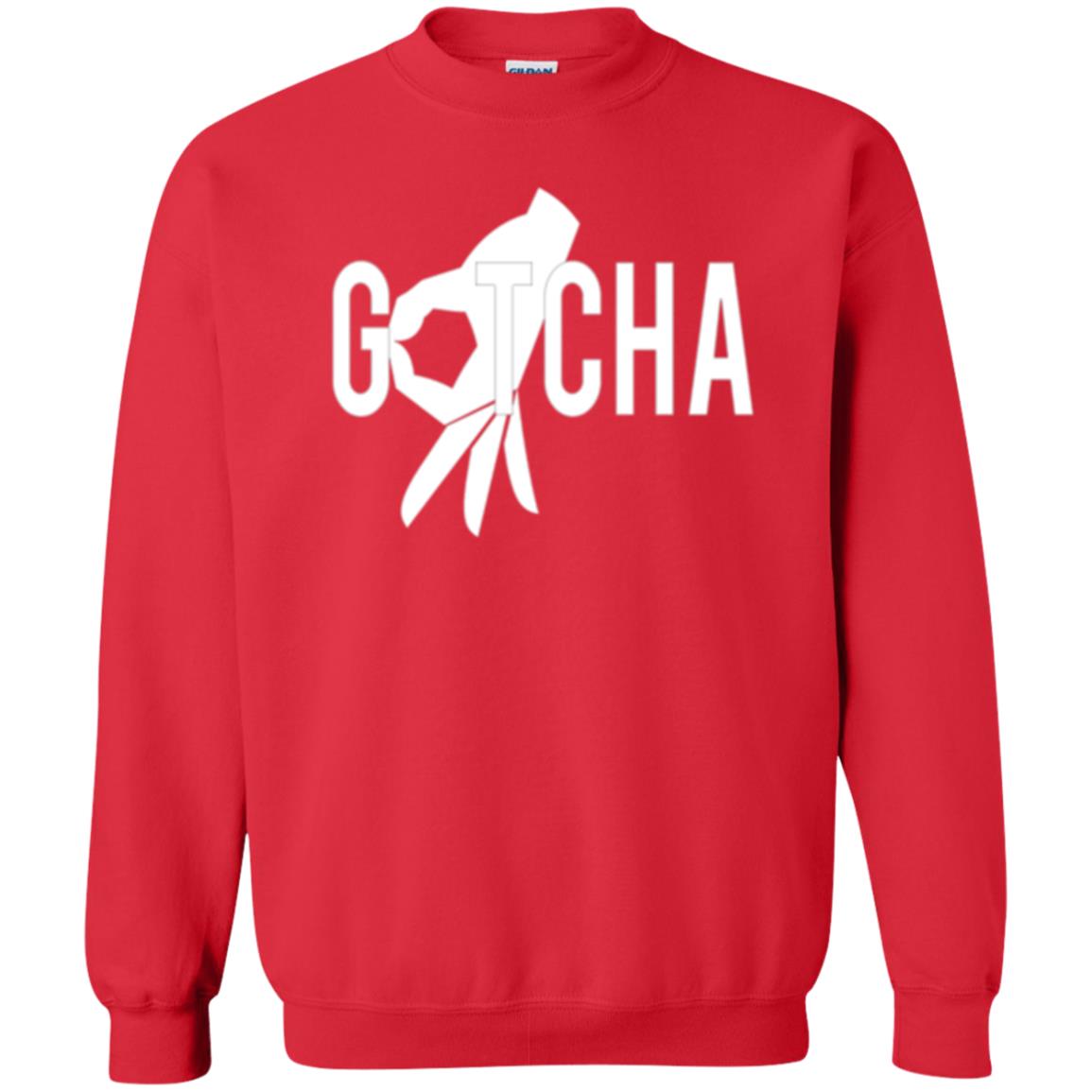 Gotcha Finger Circle Game T-shirt Red