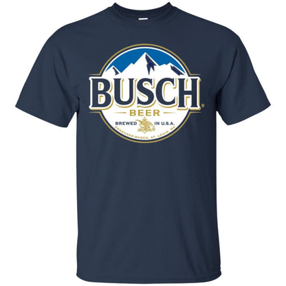 Beer Lovers T-shirt Busch Beer Navy