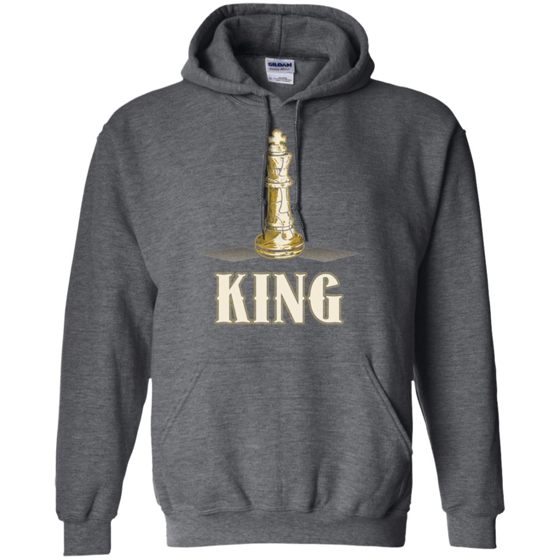 King Chess Piece Chess Player T-shirt Dark Heather
