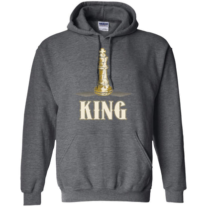 King Chess Piece Chess Player T-shirt Dark Heather