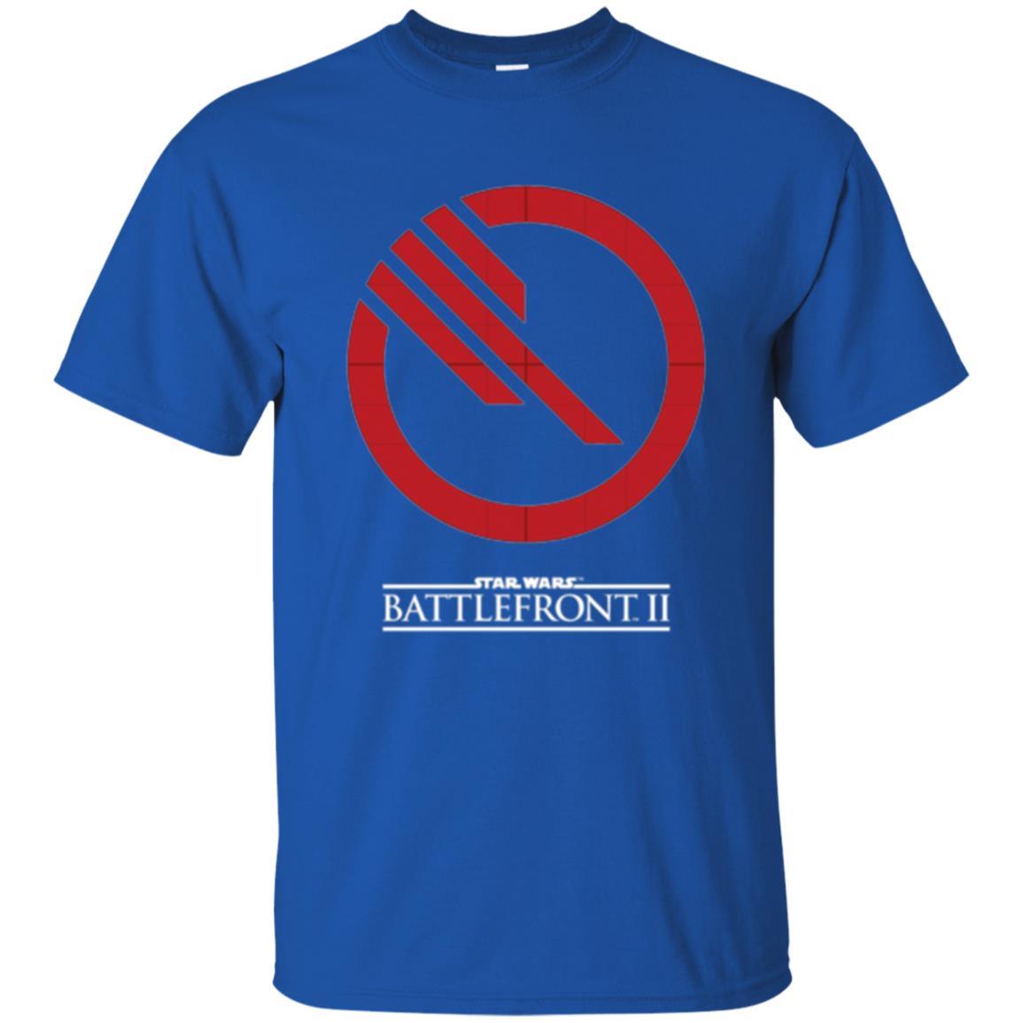 Film T-shirt Battlefront Ii Inferno Squad Logo Graphic Royal