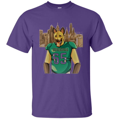 Dog Lover T-shirt Philly Fan Philadelphia Underdogs 2018 Game Day Purple
