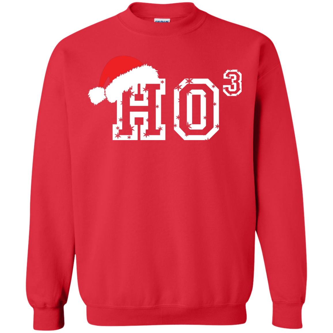 Christmas T-Shirt Ho Ho Ho Red