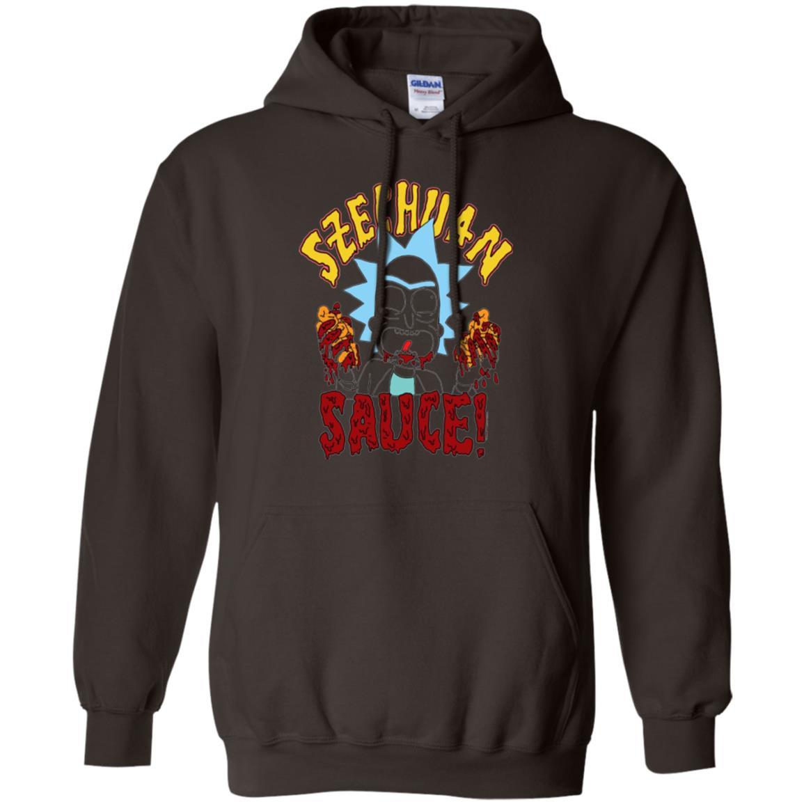 Film T-shirt Szechuan Sauce T-shirt Dark Chocolate