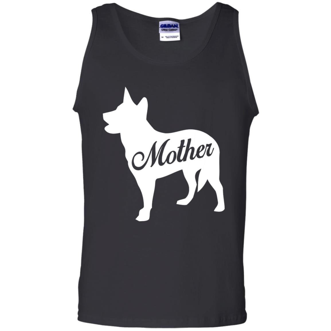 American Cattle Dog Mom T-shirt Black