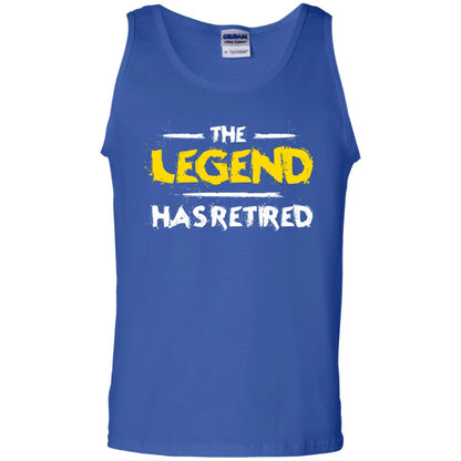 Retirement T-shirt The Legend Has Retired Royal