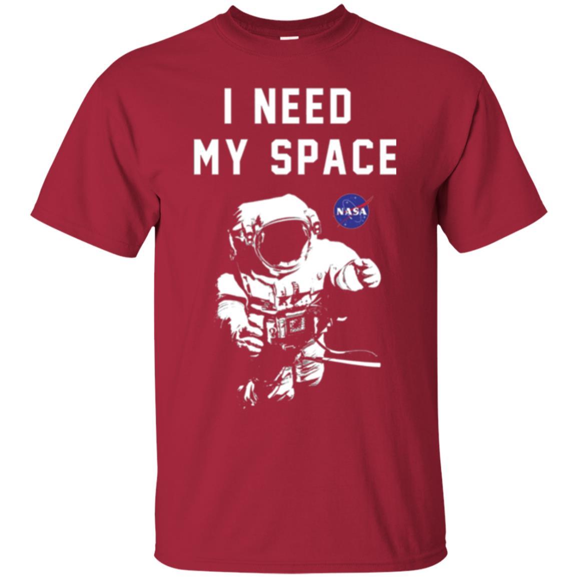 Astronaut T-shirt I Need My Space T-shirt Cardinal