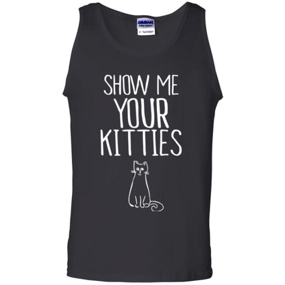 Show Me Your Kitties Cat Lover T-shirt Black