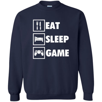 Gamer T-shirt Eat Sleep Game Navy