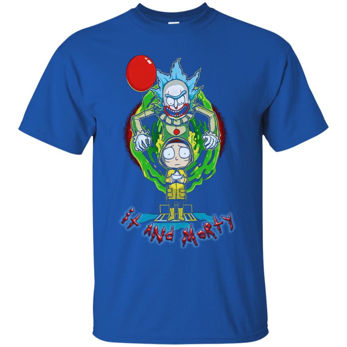 It And Morty Shirt Royal