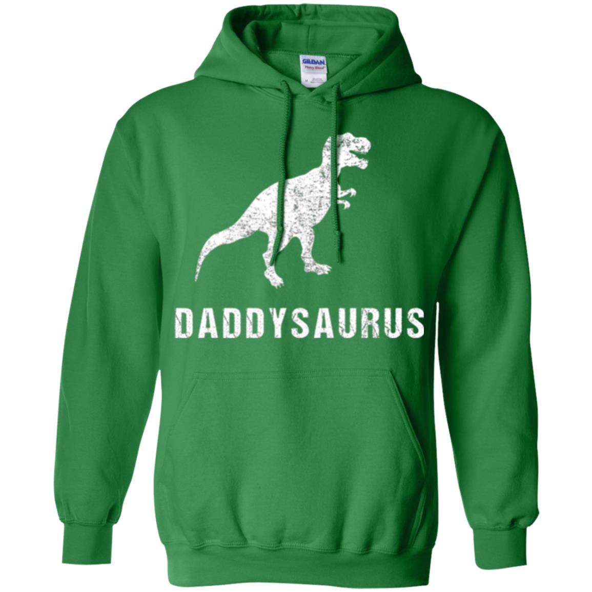 Dad T-shirt Daddysaurus Irish Green
