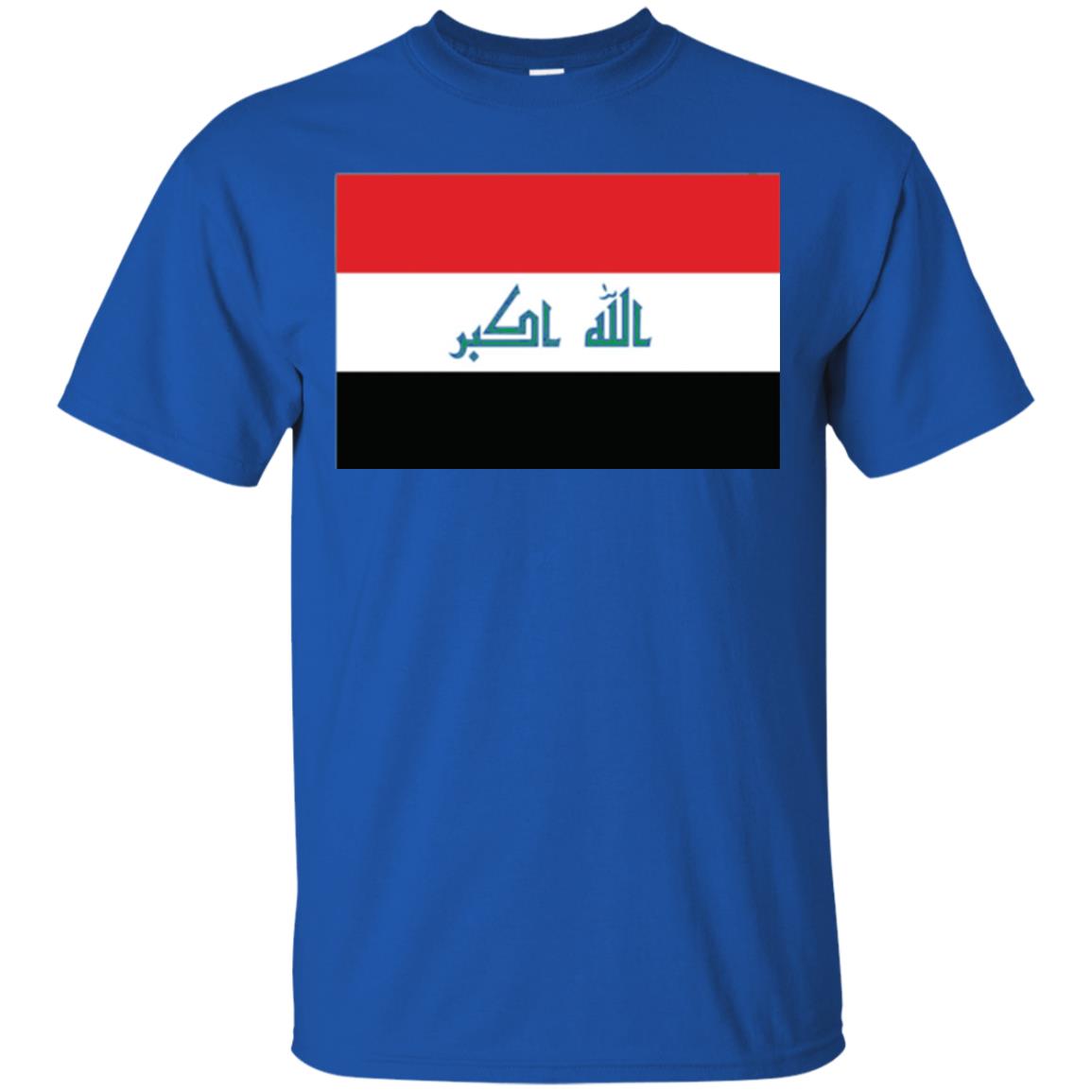 Iraqi Flag T-shirt Royal