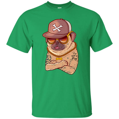 I'm Not A Pug Tattoo Dog Owner Shirt Irish Green