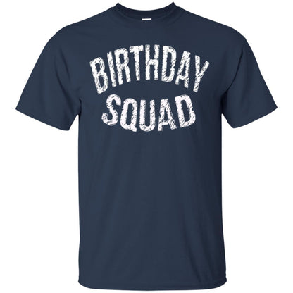 Birthday Squad T-shirt Navy