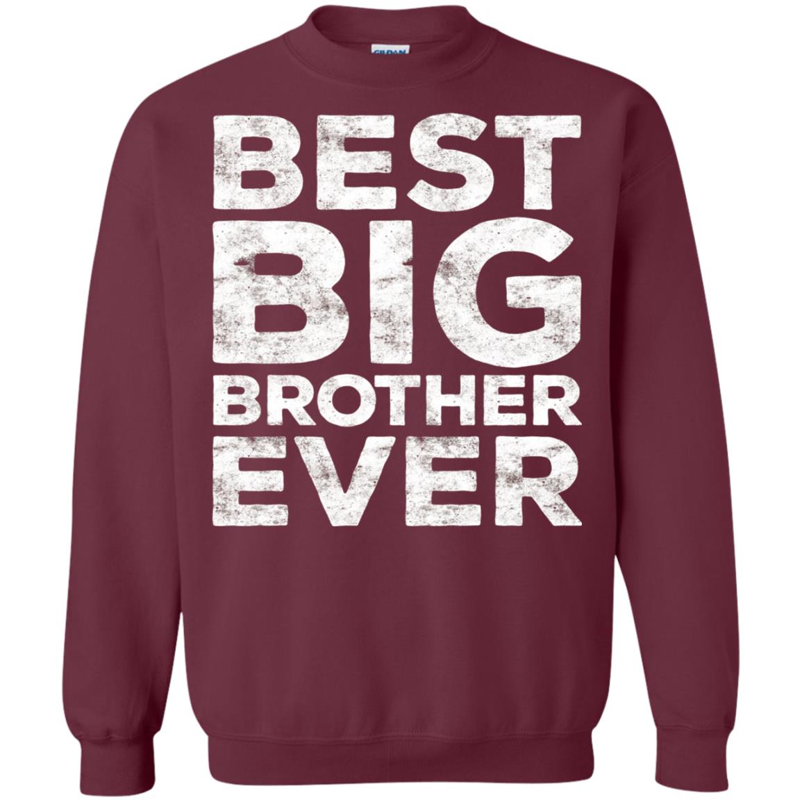 Best Big Brother Ever Family T-shirt Maroon