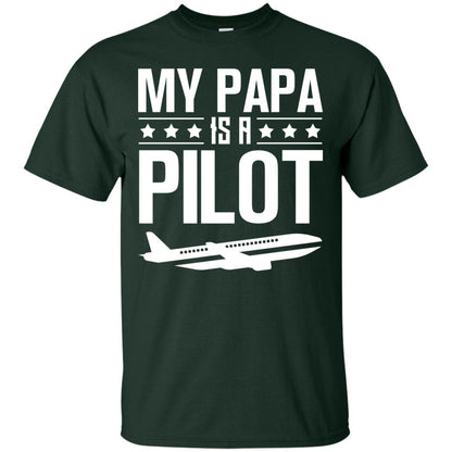 My Papa Is A Pilot Shirt Forest