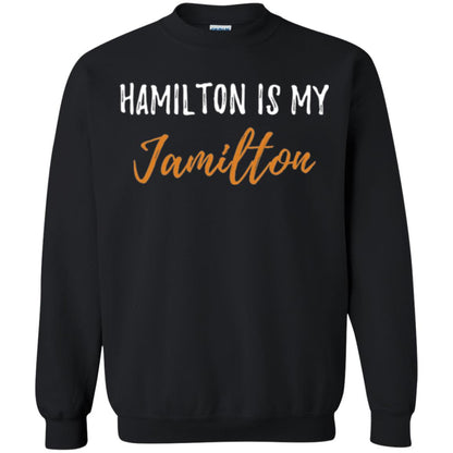 Musican T-shirt Hamilton Is My Jamilton Black