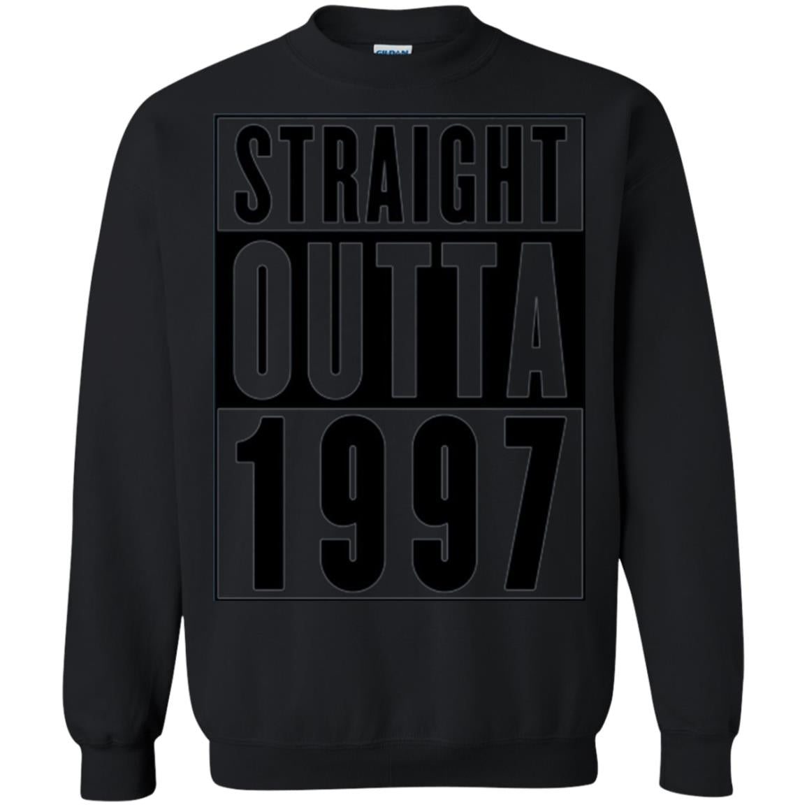 Straight Outta 1997 Cool 21st Birthday T-shirt Black