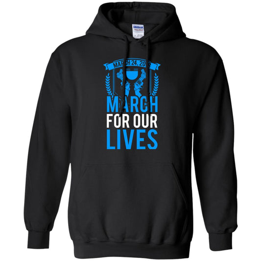 Anti Gun T-shirt March For Our Lives March 24 2018 Black