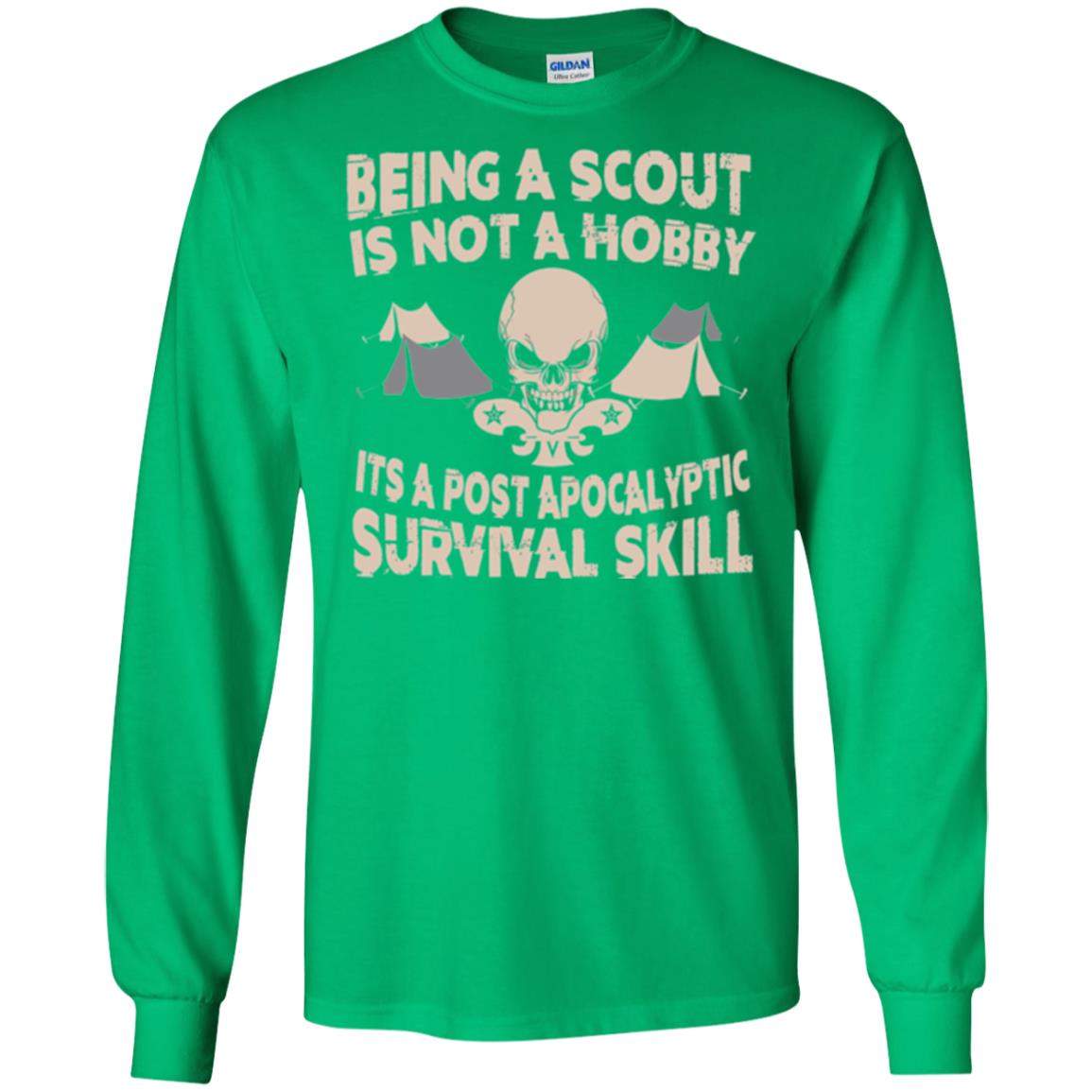 Being A Scout Is Not A Hobby T-shirt Irish Green