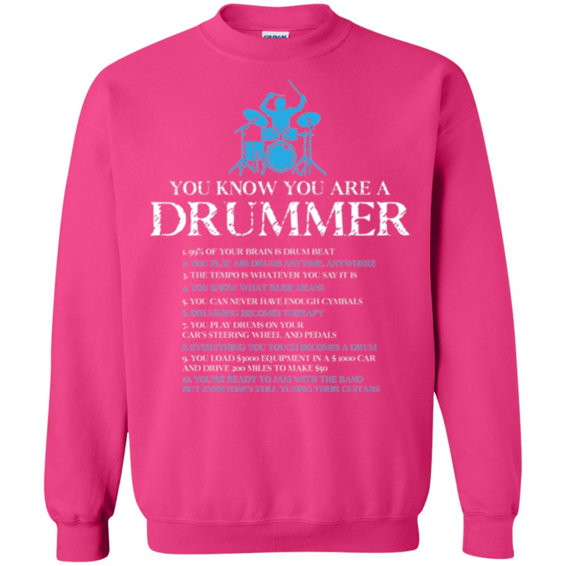 Drummer T-shirt You_re A Drummer Heliconia