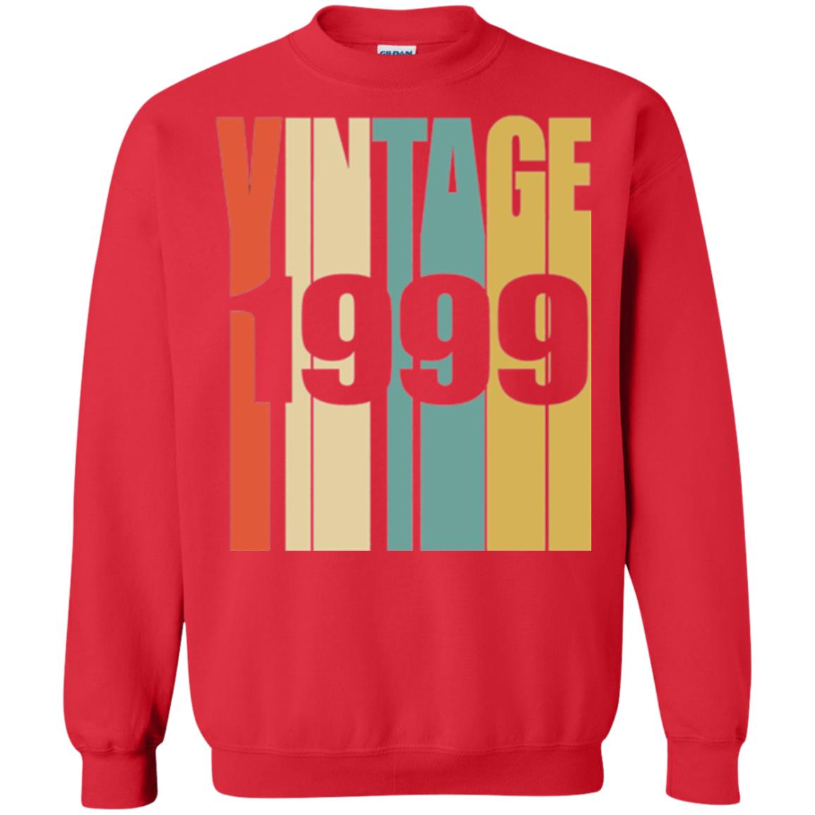 Brithday T-shirt Retro Vintage 1999 Red
