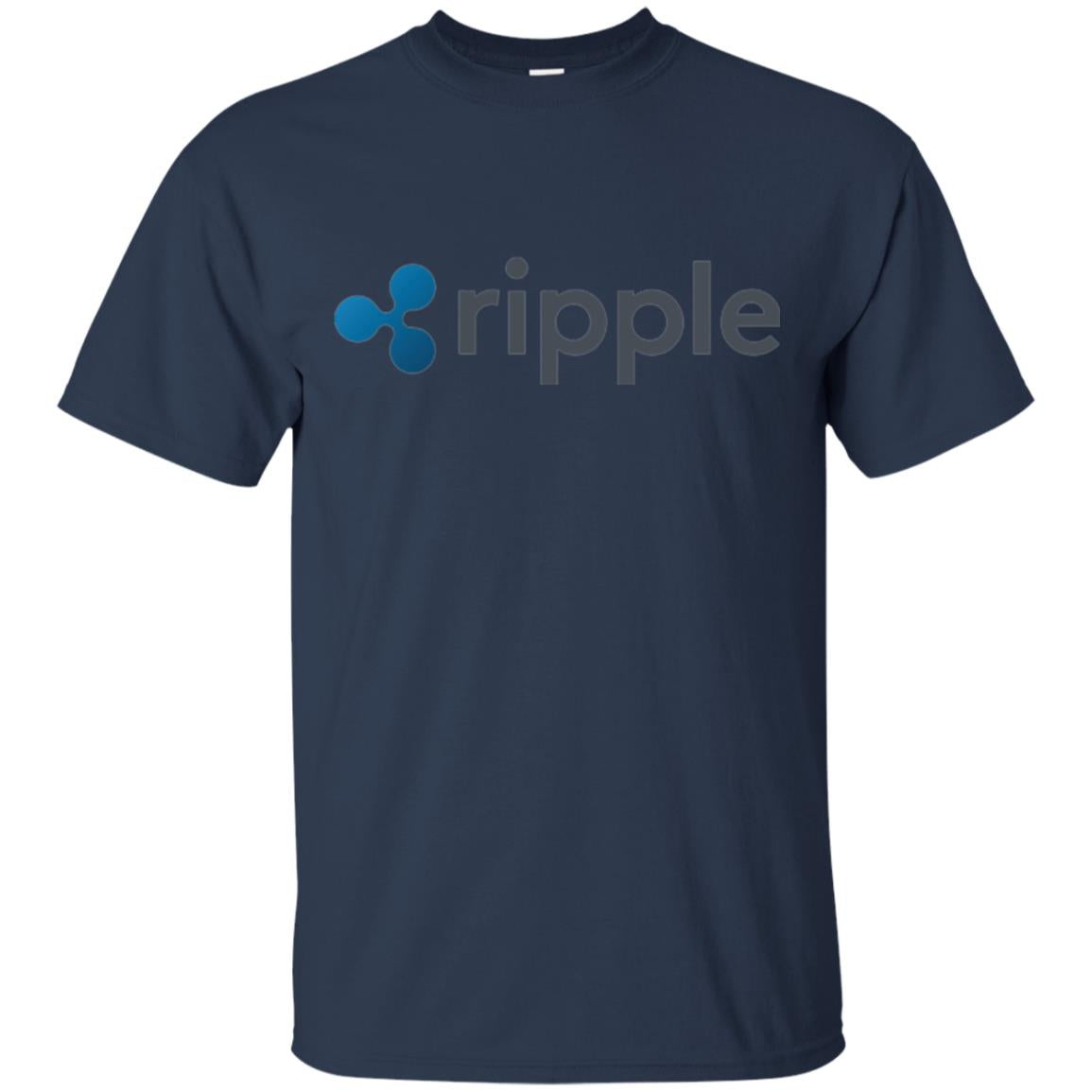 Xrp Ripple Logo T-shirt Navy